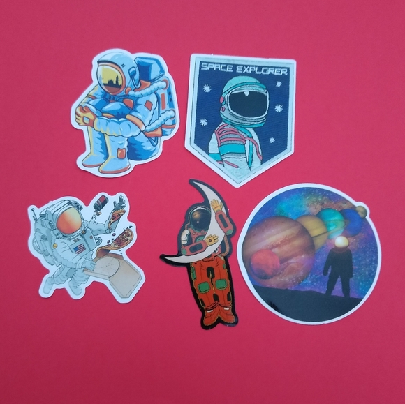 Spaced Out Sticker Set - Picture 2 of 7